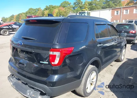 2017 Ford Police Interceptor from USA, damaged, VIN 1FM5K8AT7HGD25346